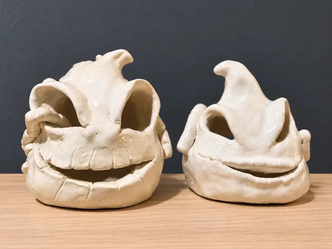 OOGIE BOOGIE INSPIRED CANDLE HOLDER | HALLOWEEN POTTERY
