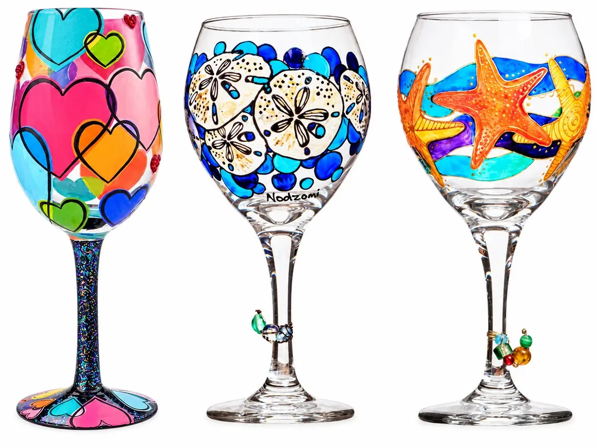 Wine Glass Painting