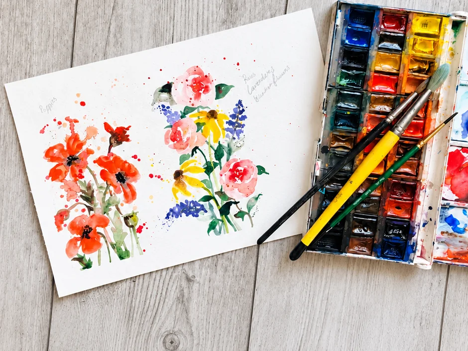 Watercolor for Beginners: What to Learn in Your First | Color Cocktail ...